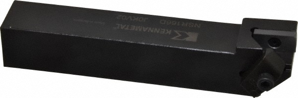 Kennametal Indexable Threading Toolholder: Left Hand, 25.4 x 1" Shank - 6770516