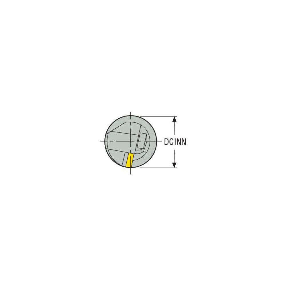 Seco Indexable Threading Toolholder: Internal, Right Hand, Uses 2 Inserts, 40.01 x 40.01 mm Shank - 00008610
