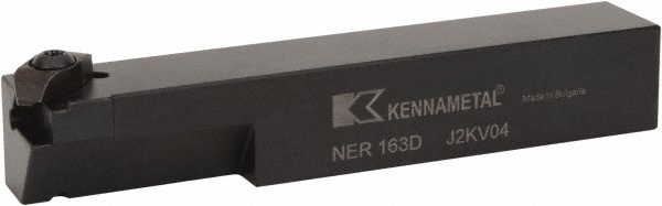 Kennametal Indexable Threading Toolholder: Left Hand, 20 x 20 mm Shank - 1098875