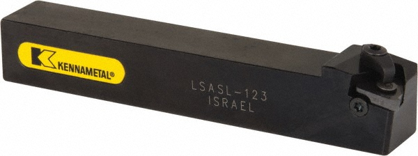 Kennametal Indexable Threading Toolholder: External, Left Hand, 25 x 25 mm Shank - 1611939
