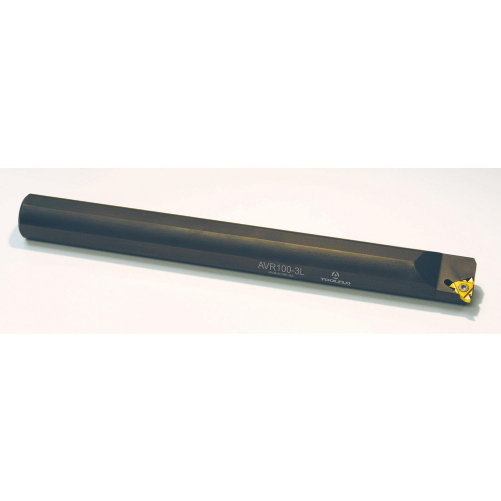 Tool-Flo Indexable Threading Toolholder: Internal, Right Hand, 1-1/2 x 1-1/2" Shank - 918072361