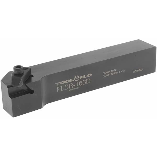 Dorian Tool Indexable Threading Toolholder: External, Right Hand, 1 x 1" Shank - 73310153467