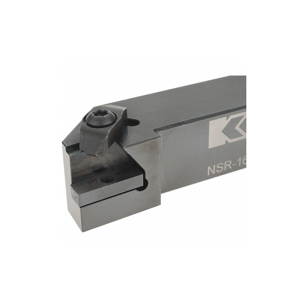 Kennametal Indexable Threading Toolholder: External, Right Hand, 25.4 x 25.4 mm Shank - 1097595