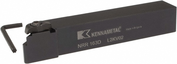 Kennametal Indexable Threading Toolholder: Left Hand, 20 x 20 mm Shank - 1098883