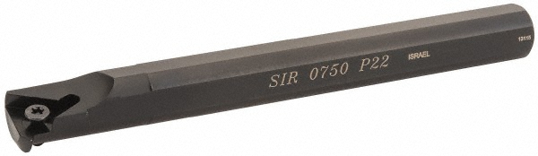 Vargus Indexable Threading Toolholder: Internal, Right Hand, 0.67 x 3/4" Shank - 001-66098