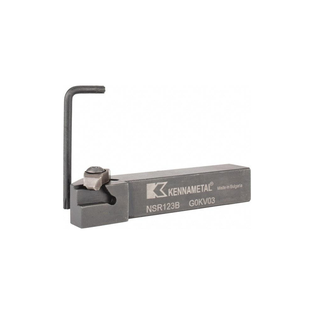 Kennametal Indexable Threading Toolholder: External, Right Hand, 19.05 x 19.05 mm Shank - 1097586