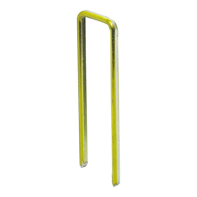 Grip-Rite 7/16 in. x 1-1/2 in. 16-Gauge Electrogalvanized N-Style Medium Crown Staples 10000 per Box - GRN17
