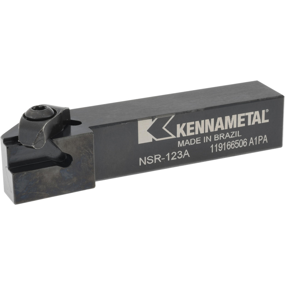 Kennametal Indexable Threading Toolholder: External, Right Hand, 10 x 10 mm Shank - 1098790