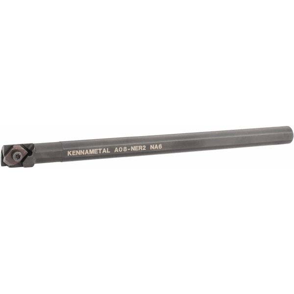Kennametal Indexable Threading Toolholder: External, Right Hand, 12.7 x 12.7 mm Shank - 1097608
