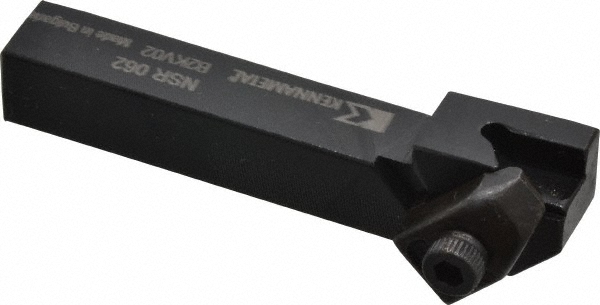 Kennametal Indexable Threading Toolholder: External, Right Hand, 12.7 x 12.7 mm Shank - 1097608
