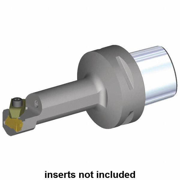 Kennametal Size KM40TS, 70mm Head Length, 17mm Ctr to Cutting Edge, Left Hand Internal Modular Threading Cutting Unit Head - 3955490
