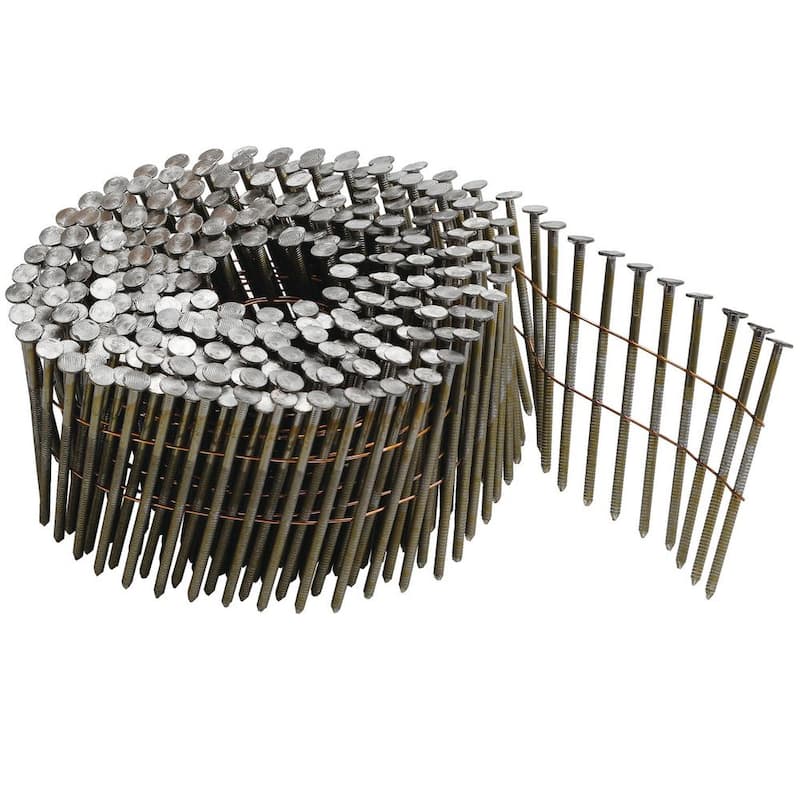 DEWALT 2-1/2 in. x 0.099 in. Metal Coil Nails (3600 per Box) - DWC8R99BD