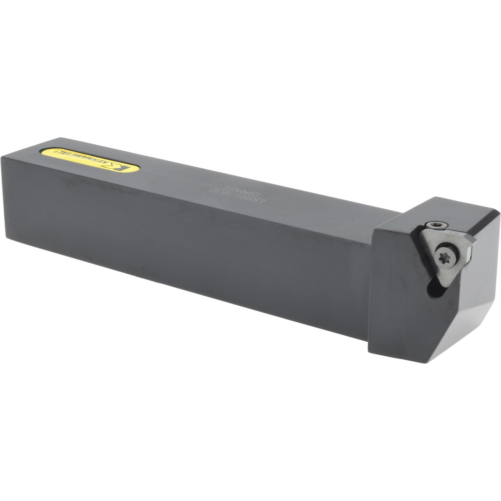 Kennametal Indexable Threading Toolholder: External, Right Hand, 25.4 x 25.4 mm Shank - 1281818