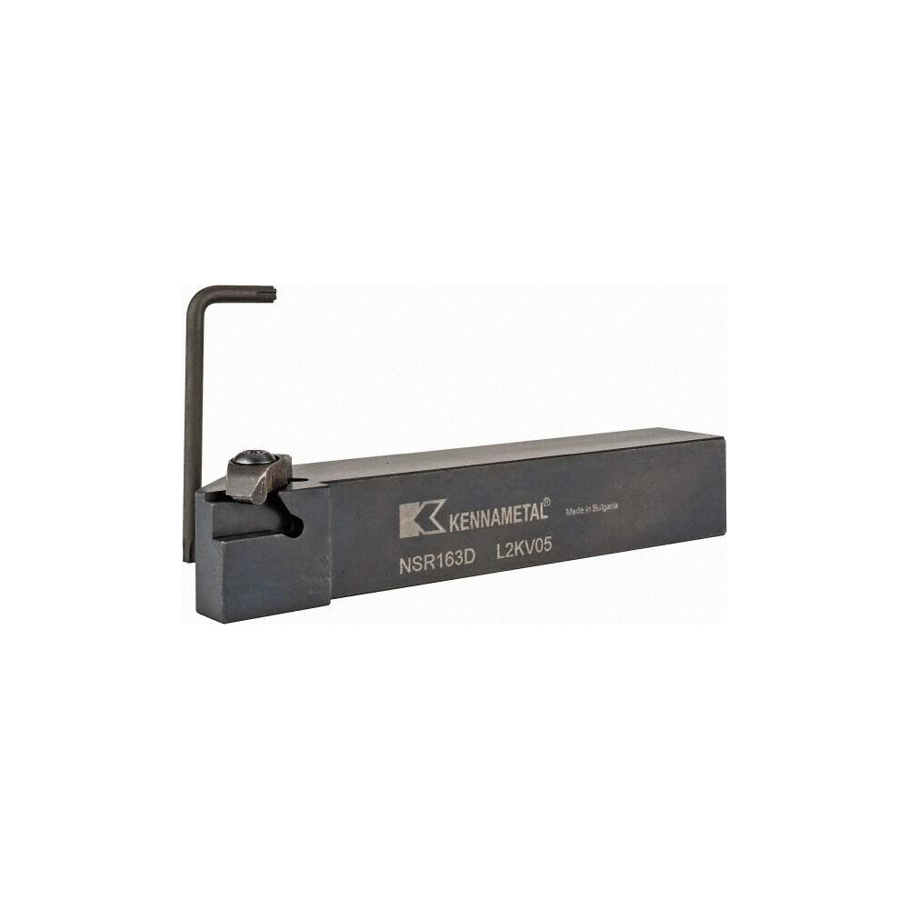 Kennametal Indexable Threading Toolholder: External, Right Hand, 25.4 x 25.4 mm Shank - 1016462
