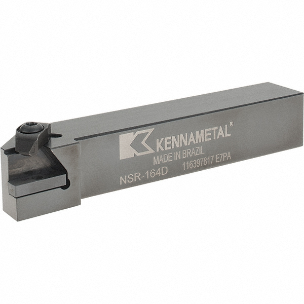 Kennametal Indexable Threading Toolholder: External, Right Hand, 25.4 x 25.4 mm Shank - 1016462