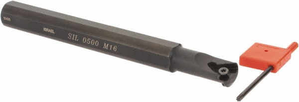 Vargus Indexable Threading Toolholder: Internal, Neutral, 0.551 x 5/8" Shank - 011-00052