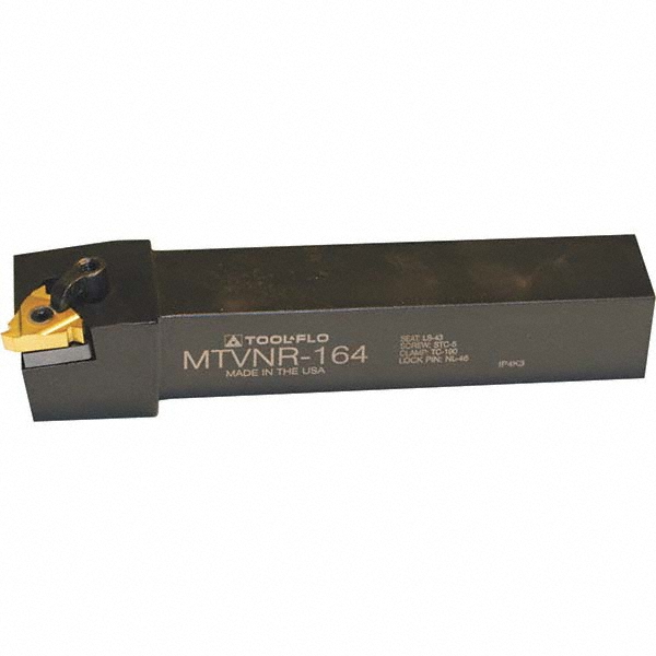 Dorian Tool Indexable Threading Toolholder: External, Left Hand, Uses 432 Inserts, 1-1/4 x 1-1/4" Shank - 73310158151