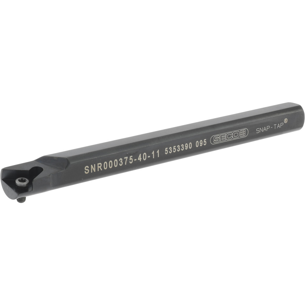 Seco Indexable Threading Toolholder: Internal, Right Hand, Uses 1.5 Inserts, 0.336 x 3/8" Shank - 00072380