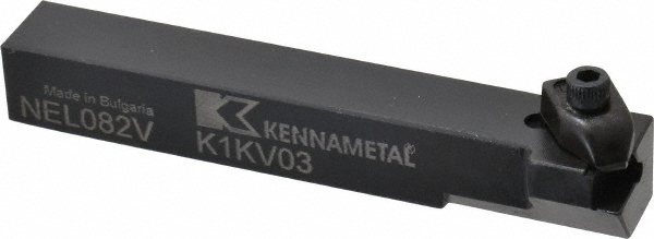 Kennametal Indexable Threading Toolholder: Right Hand, 20 x 20 mm Shank - 1098804