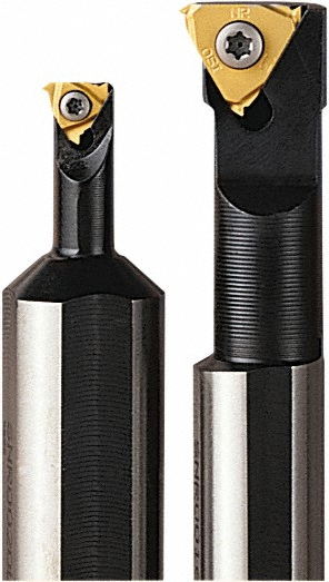 Vargus Indexable Threading Toolholder: Internal, Right Hand, 15.6 x 16 mm Shank - 017-00018