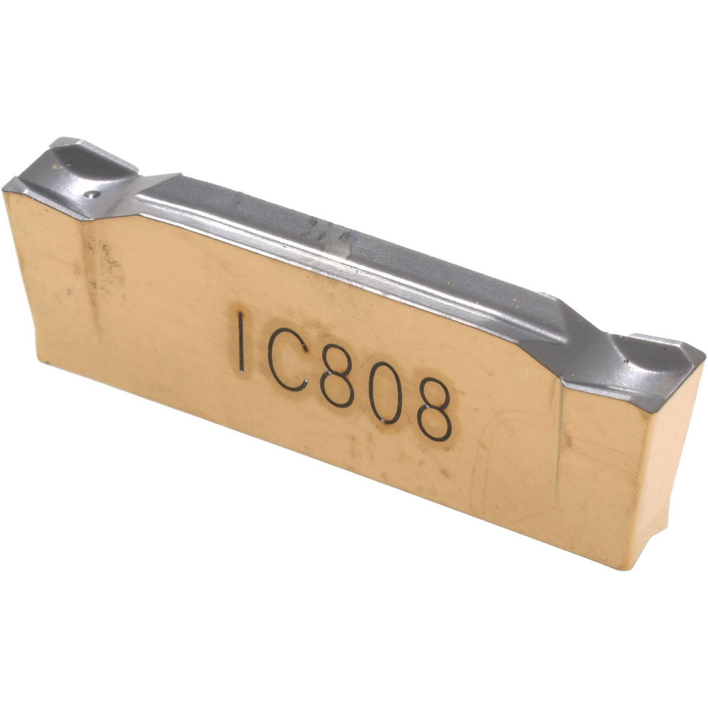 Iscar Cutoff Insert: DGN3102J IC808, Carbide, 3.10 mm Cutting Width, 0.1220" Cutting Width - 6011371