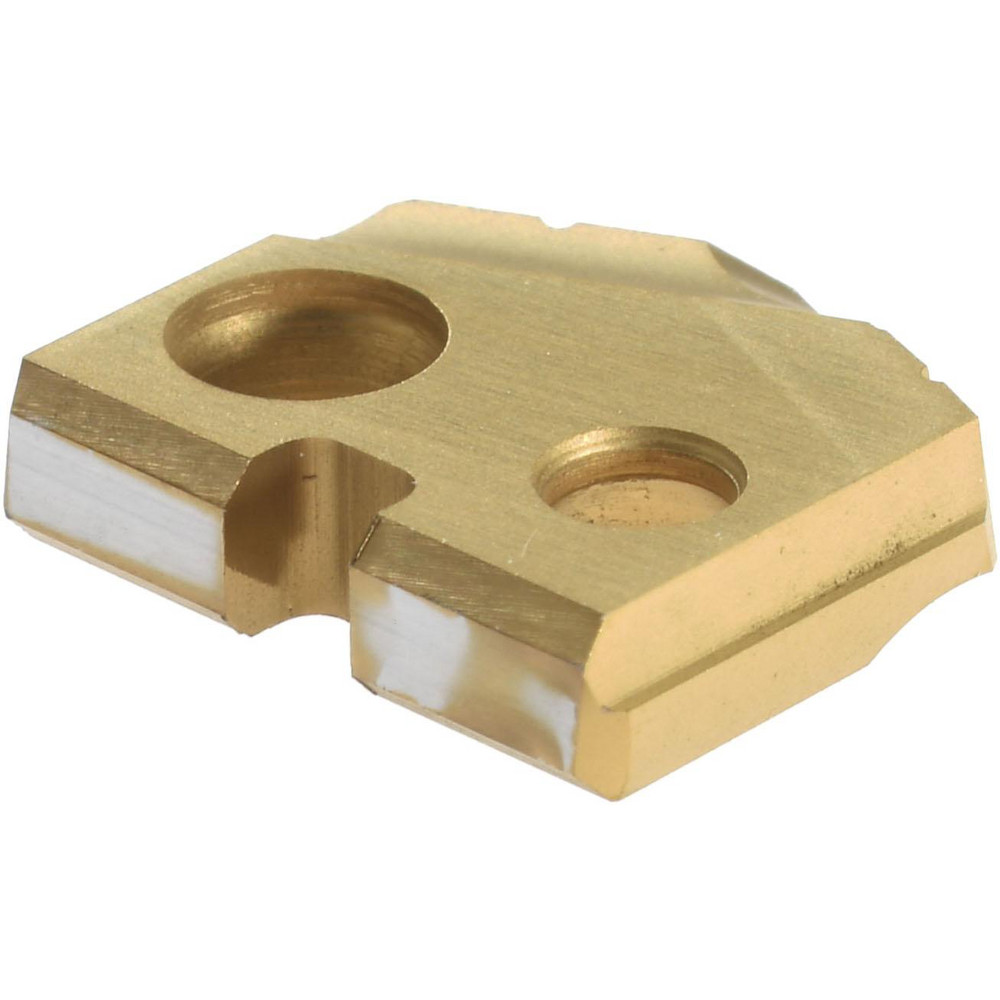 Allied Machine and Engineering Spade Drill Insert: 25/64" Dia, Seat Size Y, Cobalt, 132 deg Point - 15YT-.390