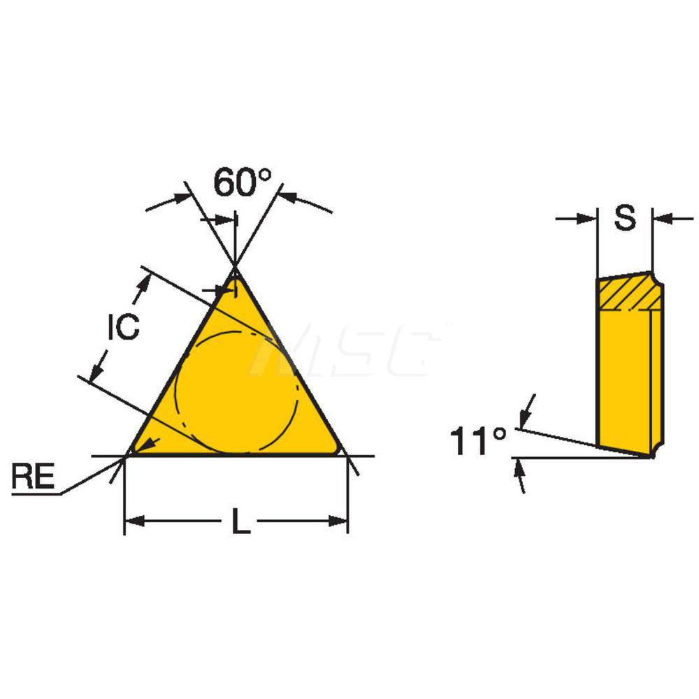 Sandvik Coromant Turning Insert: TPMR 16 03 04 4425, Carbide - 8019552