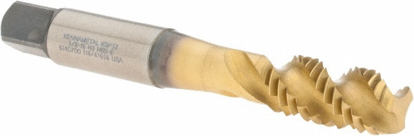 Kennametal Replaceable Drill Tips: KSEM1250HPG KC7315, 1.2500" Dia, 31.75 mm Dia, 140 deg Point,  KC7315 - 2499879