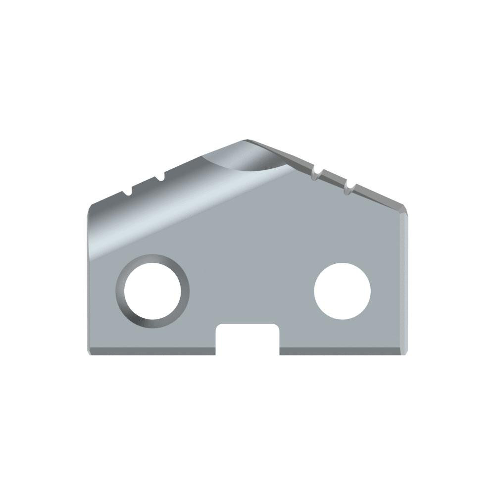 Allied Machine and Engineering Spade Drill Insert: 1-1/8" Dia, Seat Size 2, Cobalt, 132 deg Point - 182N-0104