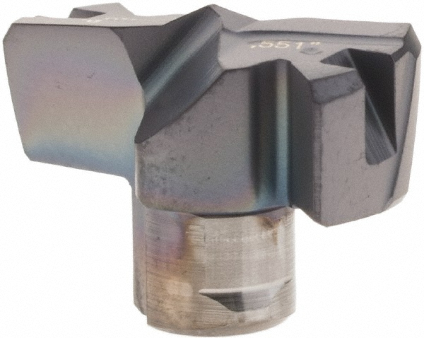Iscar Replaceable Drill Tips: ICP0551-2M IC908, 0.5510" Dia, 14.00 mm Dia, 140 deg Point,  IC908 - 5508777