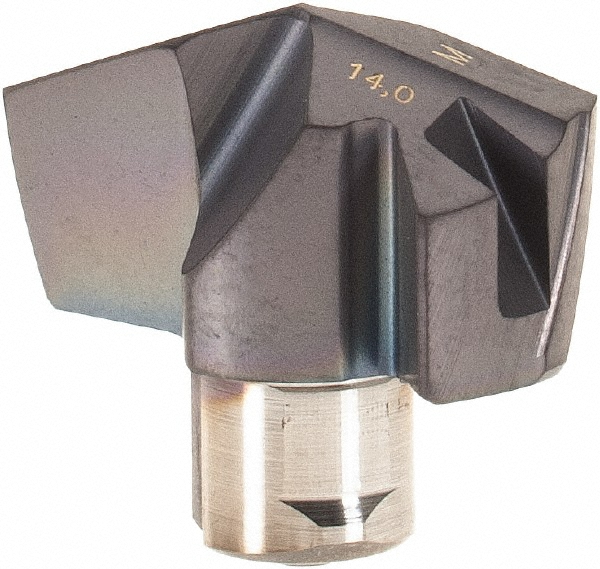 Iscar Replaceable Drill Tips: ICP0551-2M IC908, 0.5510" Dia, 14.00 mm Dia, 140 deg Point,  IC908 - 5508777
