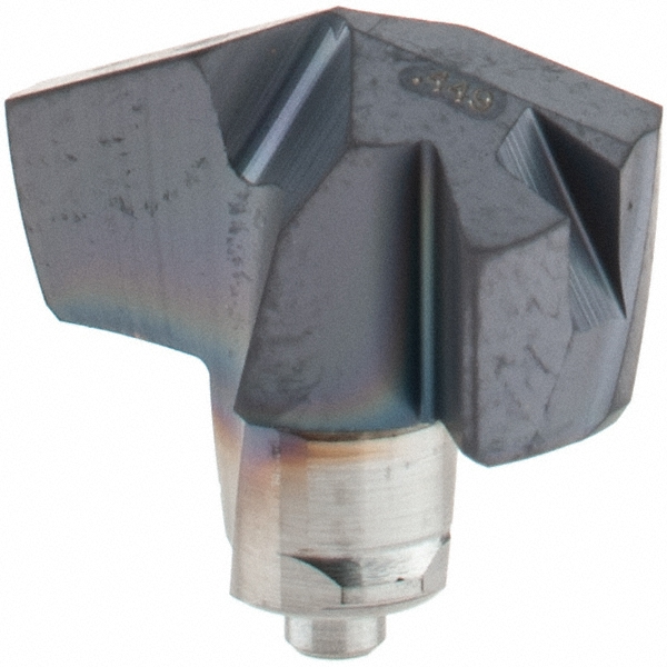 Iscar Replaceable Drill Tips: HCP 0449-IQ IC908, 0.4490" Dia, 11.40 mm Dia, 139 deg Point,  IC908 - 5567949