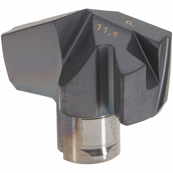 Iscar Replaceable Drill Tips: HCP 0449-IQ IC908, 0.4490" Dia, 11.40 mm Dia, 139 deg Point,  IC908 - 5567949