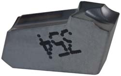Iscar Cutoff Insert: GIM 3 4RA IC-20, Carbide, 3.00 mm Cutting Width, 0.1181" Cutting Width - 6400398