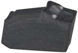 Iscar Cutoff Insert: GIM 3 4RA IC-20, Carbide, 3.00 mm Cutting Width, 0.1181" Cutting Width - 6400398