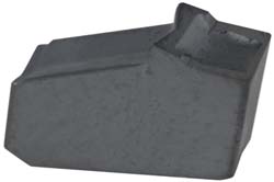 Iscar Cutoff Insert: GIM 3 4RA IC-20, Carbide, 3.00 mm Cutting Width, 0.1181" Cutting Width - 6400398