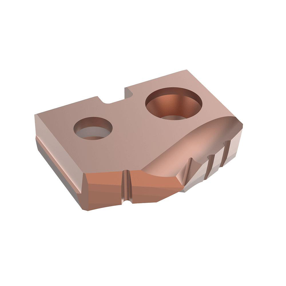 Allied Machine and Engineering Spade Drill Insert: 25/64" Dia, Seat Size Y, Carbide, 132 deg Point - 4C1YP-.390