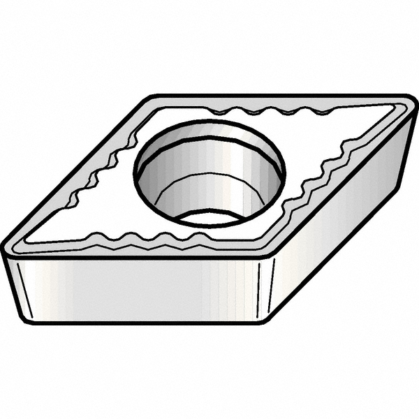 Kennametal Turning Insert: DCMT32505UF KC5010, Carbide - 1871170