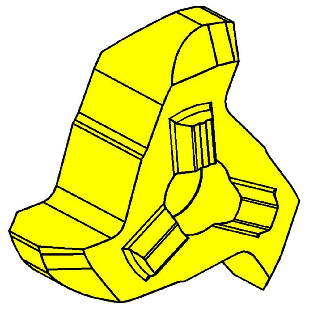 Dorian Tool Milling Insert: ANSI TDEX-090202-XDEN-DMP35UM, ISO TDEX-090202-XDEN-DMP35UM, DMP35UM, Solid Carbide - 73310195493