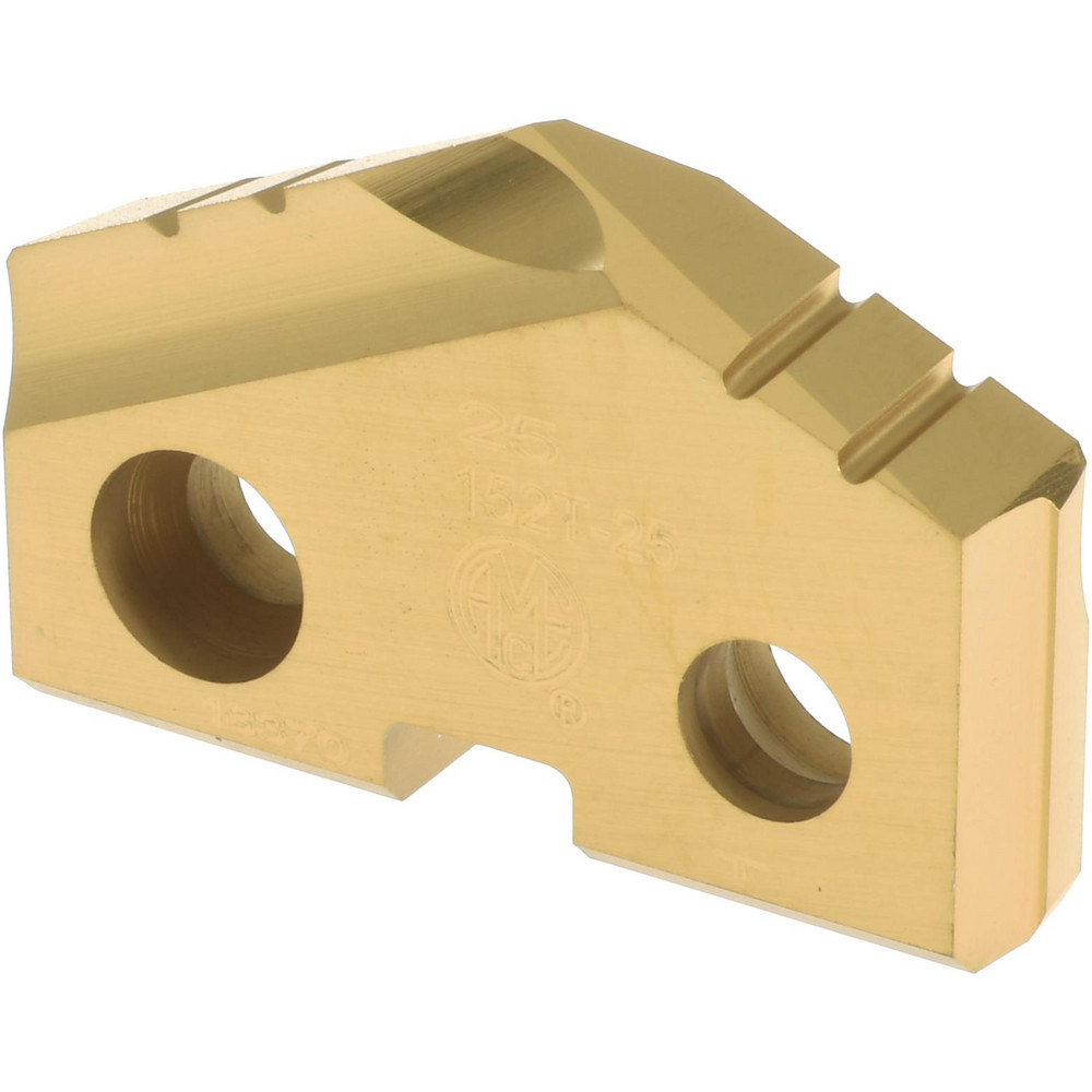 Allied Machine and Engineering Spade Drill Insert: 1-7/16" Dia, Seat Size 3, Cobalt, 132 deg Point - 453H-0114