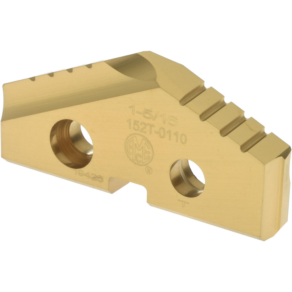 Allied Machine and Engineering Spade Drill Insert: 1-7/16" Dia, Seat Size 3, Cobalt, 132 deg Point - 453H-0114