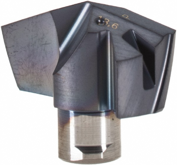 Iscar Replaceable Drill Tips: ICP 0744, 0.7440" Dia, 18.90 mm Dia, 140 deg Point,  IC908 - 5506642