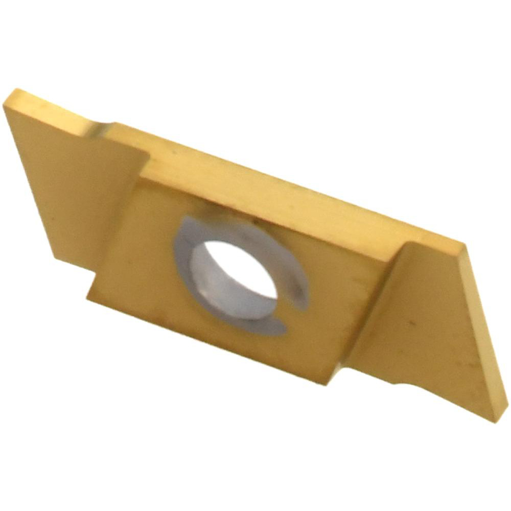 NIKCOLE MINI-SYSTEMS Cutoff Insert: GIE-7-GP-1.0 R-N  C5, Carbide, 1.00 mm Cutting Width, 0.0390" Cutting Width - GIE7GP1.OR-N C5