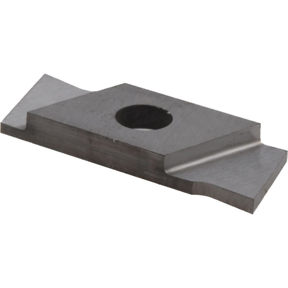 NIKCOLE MINI-SYSTEMS Cutoff Insert: GIE-7-GP-1.0 R-N  C5, Carbide, 1.00 mm Cutting Width, 0.0390" Cutting Width - GIE7GP1.OR-N C5