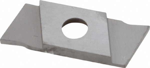 NIKCOLE MINI-SYSTEMS Cutoff Insert: GIE-7-GP-1.0 R-N  C5, Carbide, 1.00 mm Cutting Width, 0.0390" Cutting Width - GIE7GP1.OR-N C5