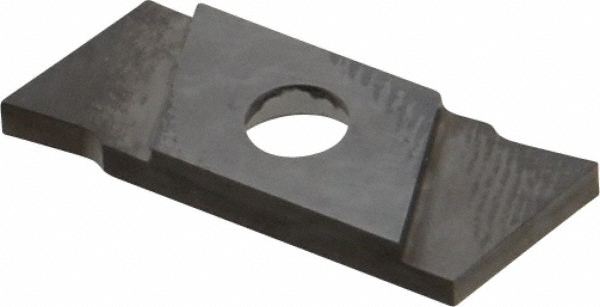 NIKCOLE MINI-SYSTEMS Cutoff Insert: GIE-7-GP-1.0 R-N  C5, Carbide, 1.00 mm Cutting Width, 0.0390" Cutting Width - GIE7GP1.OR-N C5