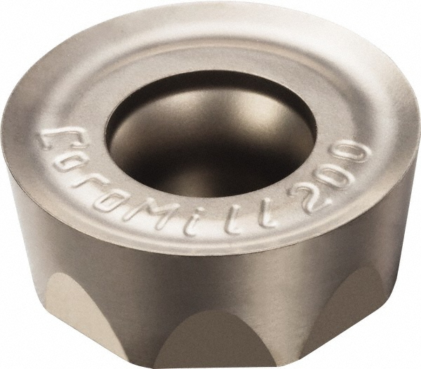 Sandvik Coromant Milling Insert: ANSI RCHT 16 06 M0-PL 1025, ISO RCHT 16 06 M0-PL 1025, 1025, Solid Carbide - 5740017