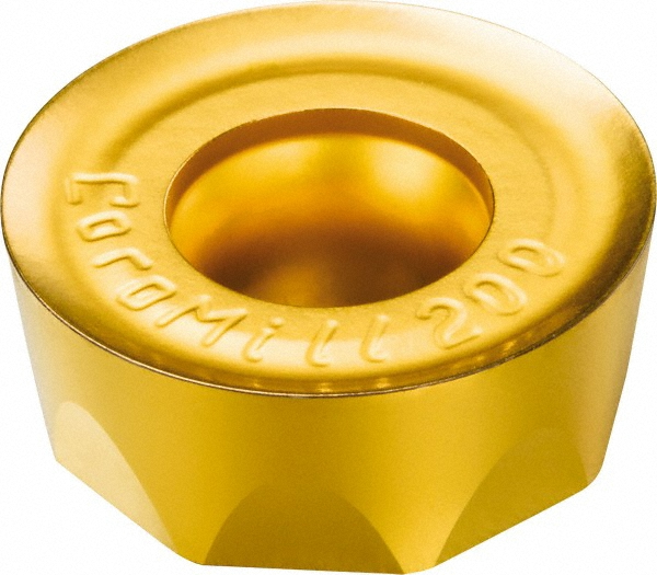 Sandvik Coromant Milling Insert: ANSI RCHT 16 06 M0-PL 1025, ISO RCHT 16 06 M0-PL 1025, 1025, Solid Carbide - 5740017