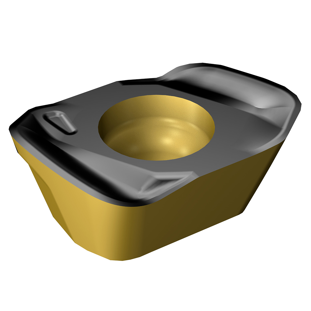 Sandvik Coromant Milling Insert: ANSI RCHT 16 06 M0-PL 1025, ISO RCHT 16 06 M0-PL 1025, 1025, Solid Carbide - 5740017