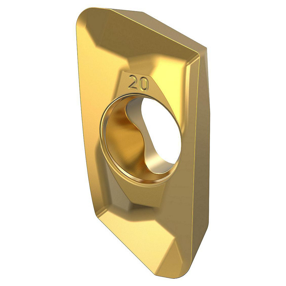Kennametal Milling Insert: ANSI EC1404FLDJ, ISO EDCT140404PDFRLDJ, KC410M, Solid Carbide - 2984054